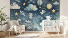 Design A0068 — Papier peint Ciel Nocturne Enfant - Collection 2 — Novomur