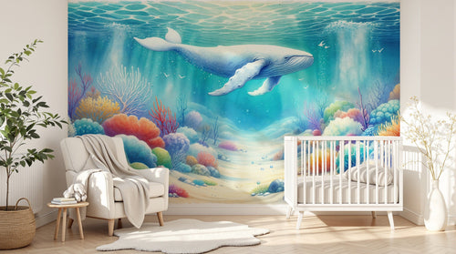 Design A0092 — Papier peint Océan Enfant — Novomur