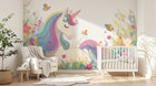 Design A0108 — Papier peint Licorne Enfant — Novomur