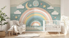 Design A0139 — Papier peint Arc en Ciel Bébé - Collection 1 — Novomur