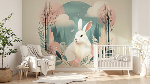 Design A0183 — Papier peint Animaux Forêt — Novomur
