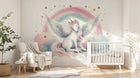 Design A0189 — Papier peint Licorne Enfant — Novomur