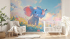 Design A0195 — Papier peint Safari Bébé Pastel — Novomur