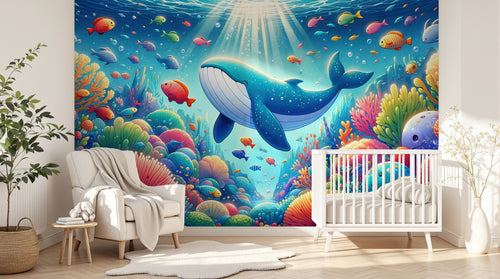 Design A0386 — Papier peint Océan Enfant — Novomur