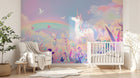 Design A0520 — Papier peint Licorne Enfant — Novomur
