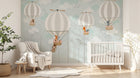 Design AS0688 — Papier peint Montgolfières Enfant — Novomur