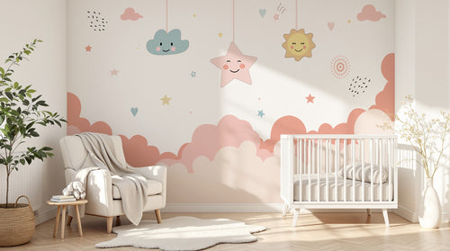 Design D0130 — Papier peint Ciel Nocturne Enfant - Collection 2 — Novomur