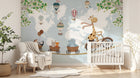 Design D0537 — Papier peint Carte du Monde Enfant — Novomur