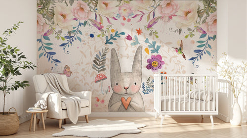 Design D0848 — Papier peint Animaux Forêt — Novomur