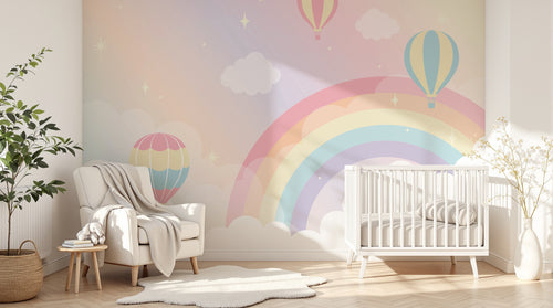 Design D0875 — Papier peint Arc en Ciel Bébé - Collection 1 — Novomur
