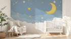 Design E0879 — Papier peint Ciel Nocturne Enfant - Collection 1 — Novomur