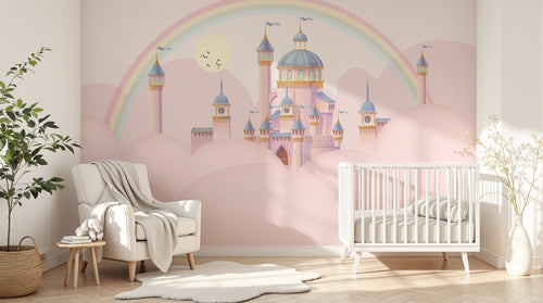 Design F0022 — Papier peint Arc en Ciel Bébé - Collection 2 — Novomur
