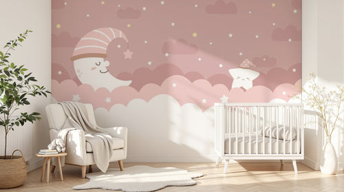 Design F0420 — Papier peint Ciel Nocturne Enfant - Collection 1 — Novomur