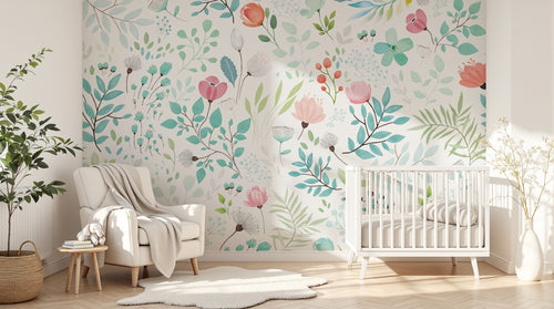 Design ZX0505 — Papier peint Liberty Floral Ditsy - Collection 1 — Novomur