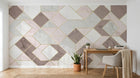 Design A0000 — Papier peint Marbre Géométrique — Novomur