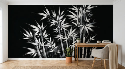 Design A0013 — Papier peint Bambou — Novomur