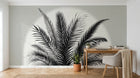 Design A0020 — Papier peint Palmier Tropical Vert - Collection 4 — Novomur