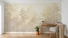 Design A0022 — Papier peint Forêt Pins et Sapins - Collection 1 — Novomur