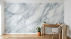 Design A0025 — Papier peint Marbre Blanc Classique - Collection 1 — Novomur