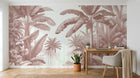 Design A0031 — Papier peint Jungle Tropicale Dense Aquarelle — Novomur