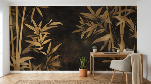 Design A0045 — Papier peint Bambou — Novomur