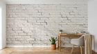 Design A0057 — Papier peint Brique Blanche — Novomur