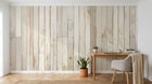 Design A0082 — Papier peint Bois Rustique Blanchi — Novomur