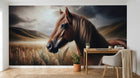 Design A0117 — Papier peint Chevaux — Novomur