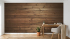 Design A0137 — Papier peint Bois Rustique Brun - Collection 1 — Novomur