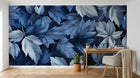 Design A0148 — Papier peint Botanique Feuilles Sombres — Novomur