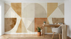 Design A0220 — Papier peint Géométrique Triangles et Losanges - Collection 1 — Novomur