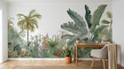 Design A0228 — Papier peint Palmier Tropical & Jungle Dense — Novomur