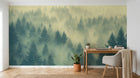 Design A0230 — Papier peint Forêt Pins et Sapins - Collection 1 — Novomur