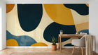 Design A0233 — Papier peint Art Abstrait Bauhaus Coloré - Collection 2 — Novomur