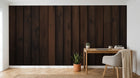 Design A0257 — Papier peint Bois Rustique Brun - Collection 1 — Novomur