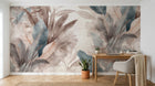 Design A0263 — Papier peint Palmier Tropical Vert - Collection 1 — Novomur