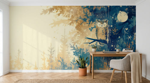 Design A0265 — Papier peint Ciel Nocturne Enfant - Collection 1 — Novomur