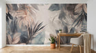 Design A0271 — Papier peint Palmier Tropical Vert - Collection 4 — Novomur