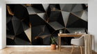 Design A0288 — Papier peint Géométrique Triangles et Losanges - Collection 1 — Novomur