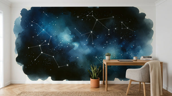 Papier peint Galaxie Réaliste - Sur mesure