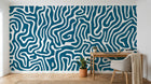 Design A0359 — Papier peint Géométrique Triangles et Losanges - Collection 1 — Novomur
