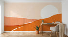 Design A0375 — Papier peint Paysage Désert et Cactus — Novomur