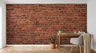 Design A0422 — Papier peint Brique Rouge — Novomur