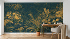 Design A0453 — Papier peint Jungle Tropicale Dense Aquarelle — Novomur