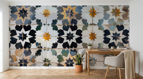 Design A0491 — Papier peint Ethnique Tribal Africain — Novomur