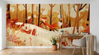 Design A0517 — Papier peint Animaux Forêt — Novomur