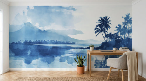 Design A0532 — Papier peint Paysage Plage et Mer — Novomur