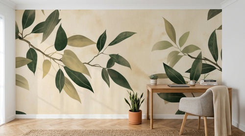 Design A0559 — Papier peint Botanique Feuillage - Collection 1 — Novomur