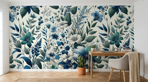 Design A0569 — Papier peint Botanique Feuillage - Collection 2 — Novomur