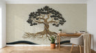 Design A0570 — Papier peint Arbres Décoratifs — Novomur
